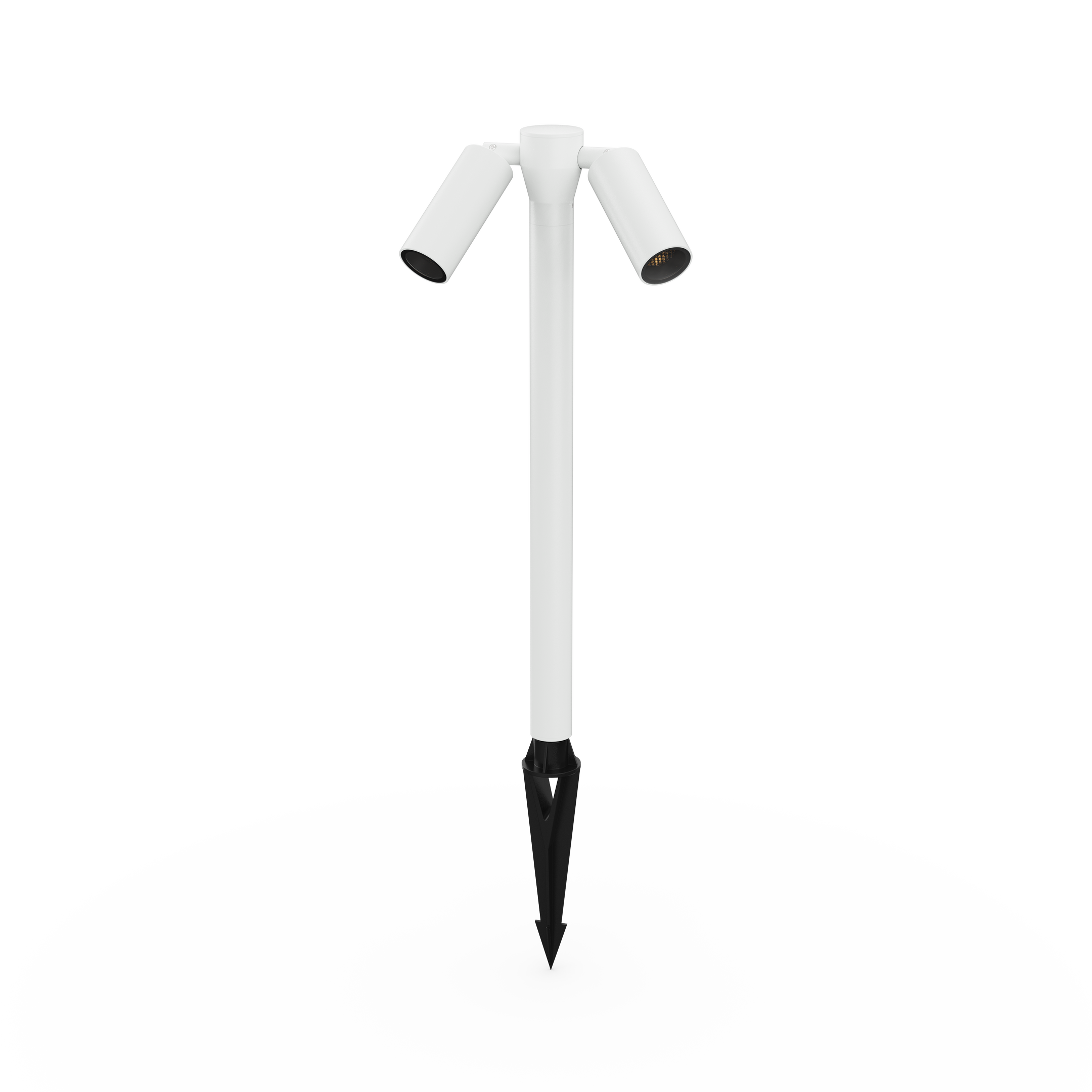 Twin posable path light with 360 degree adjustment designed for targeted pathway illumination. - Image 5