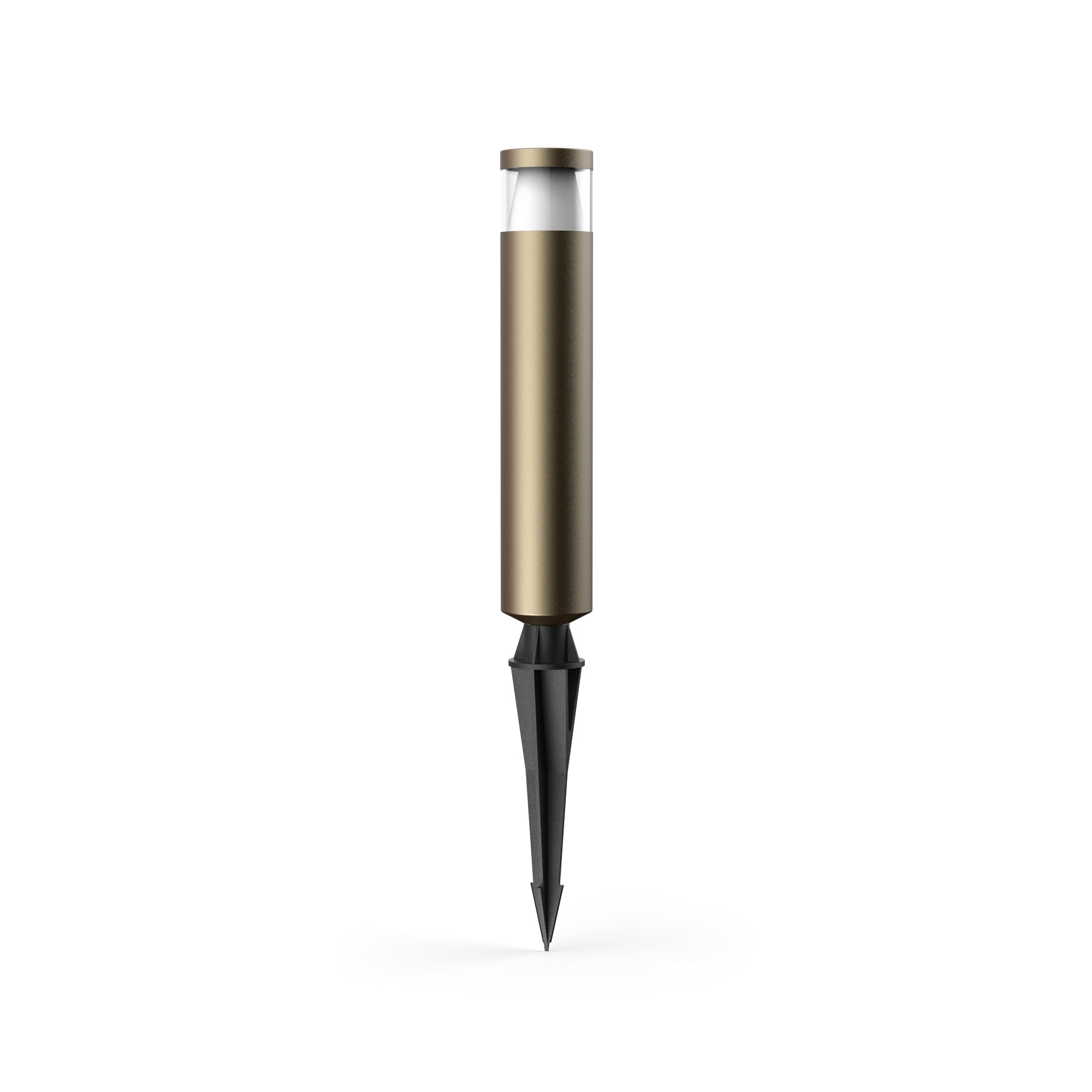 CNC machined aluminium mini-bollard designed for pathway and entrance way illumination. - Image 3