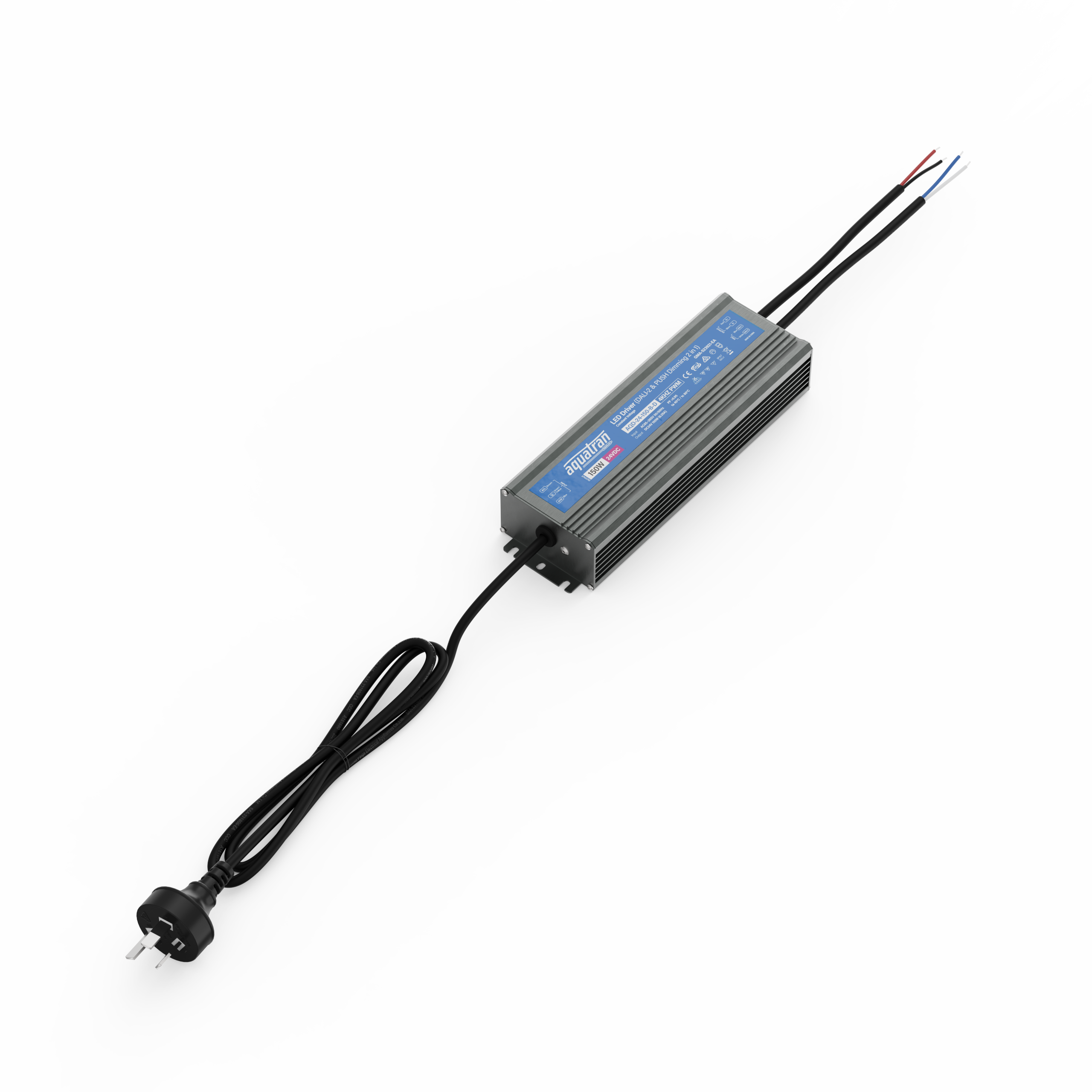 Aquatran 150W 24VDC DALI-2 IP67 4KHZ PWM Power Supply - Image 3