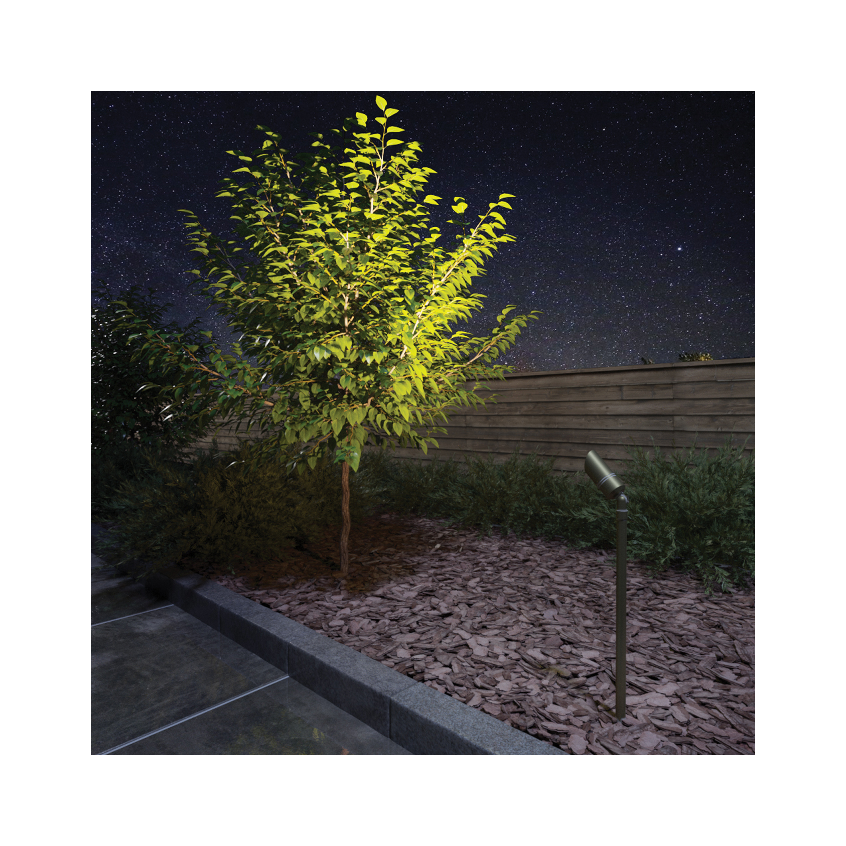 Single head adjustable spike uplight with 380mm extension designed for path lighting. - Image 3