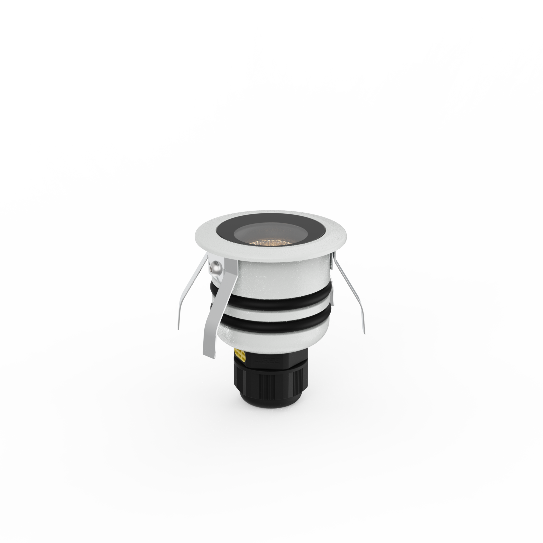 Mini in-ground uplight designed for secure mounting and longevity under foot traffic. - Image 5