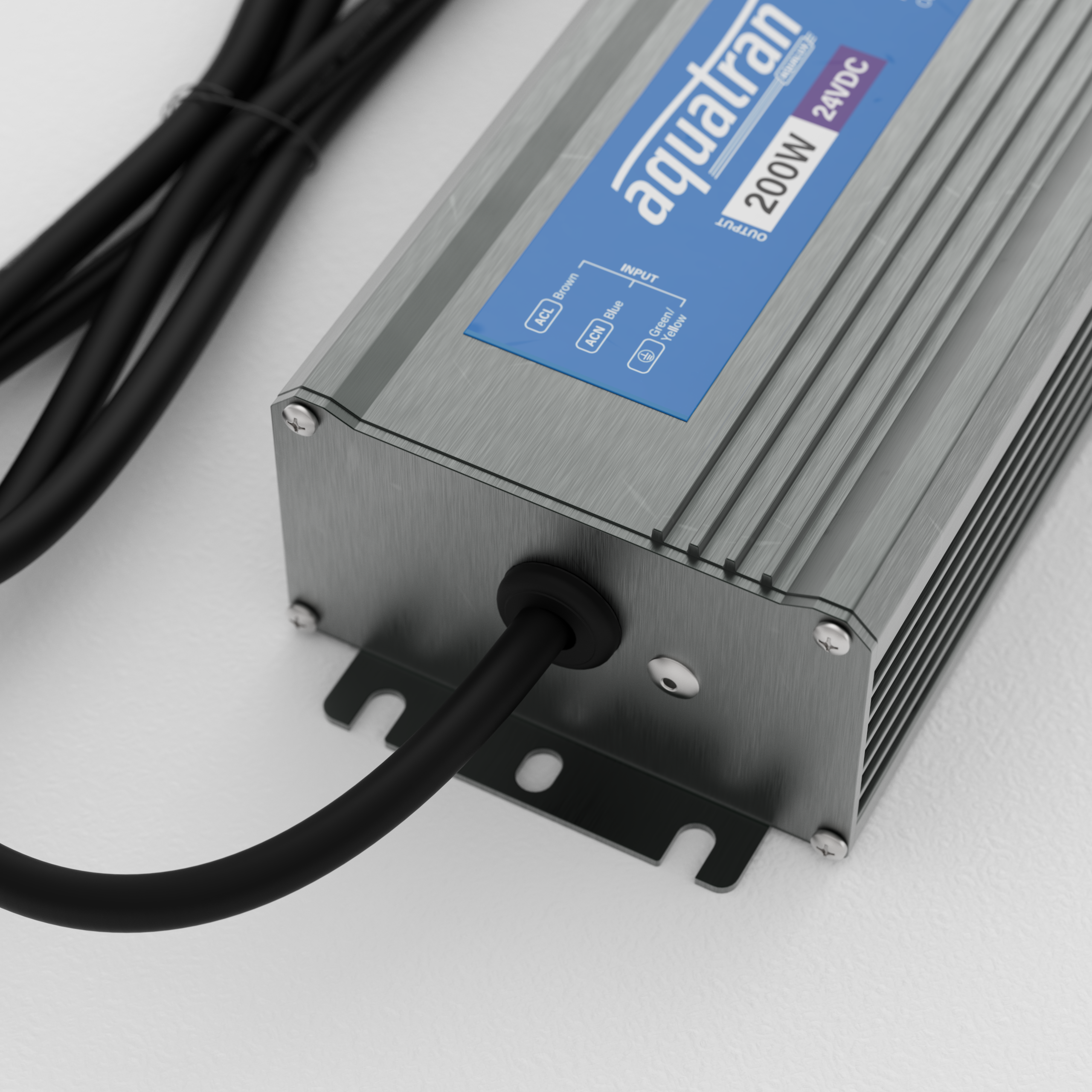 Aquatran 200W 24VDC TRIAC IP67 4KHZ PWM Power Supply - Image 4
