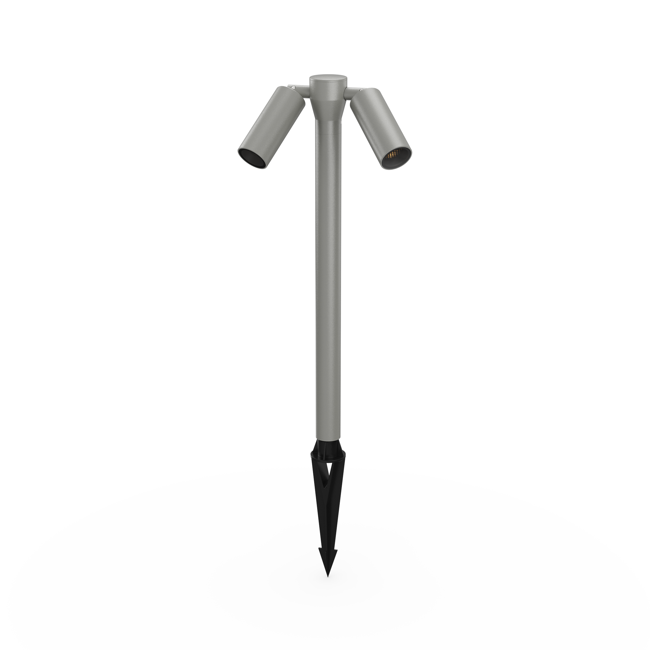 Twin posable path light with 360 degree adjustment designed for targeted pathway illumination. - Image 4