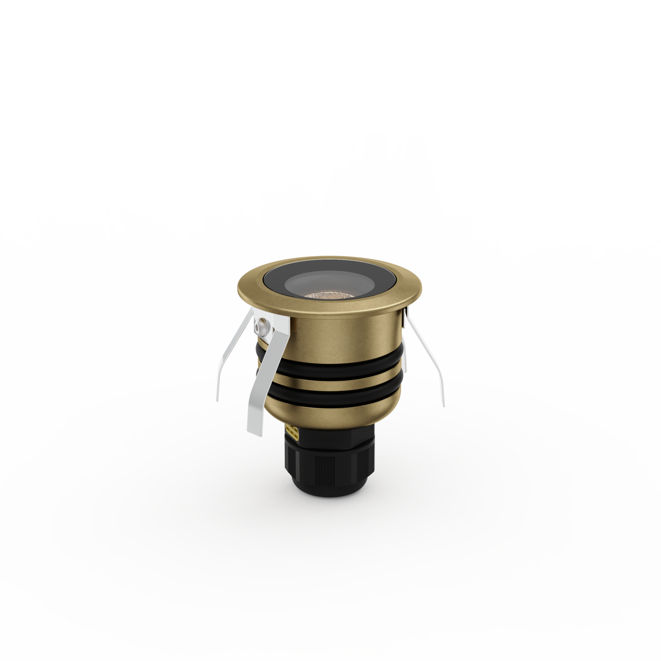 Mini in-ground uplight designed for secure mounting and longevity under foot traffic. - Image 8