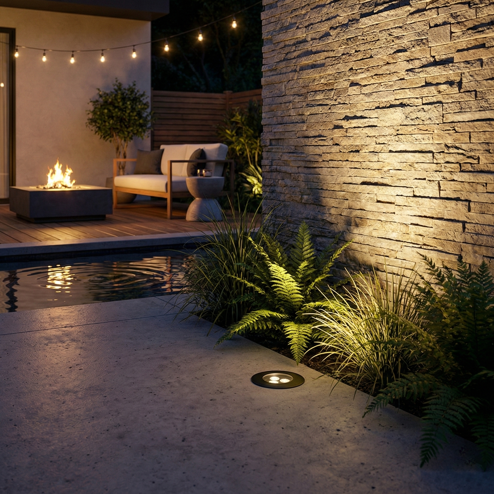 High-powered recessed uplight designed for illuminating walls, features and columns. - Image 4