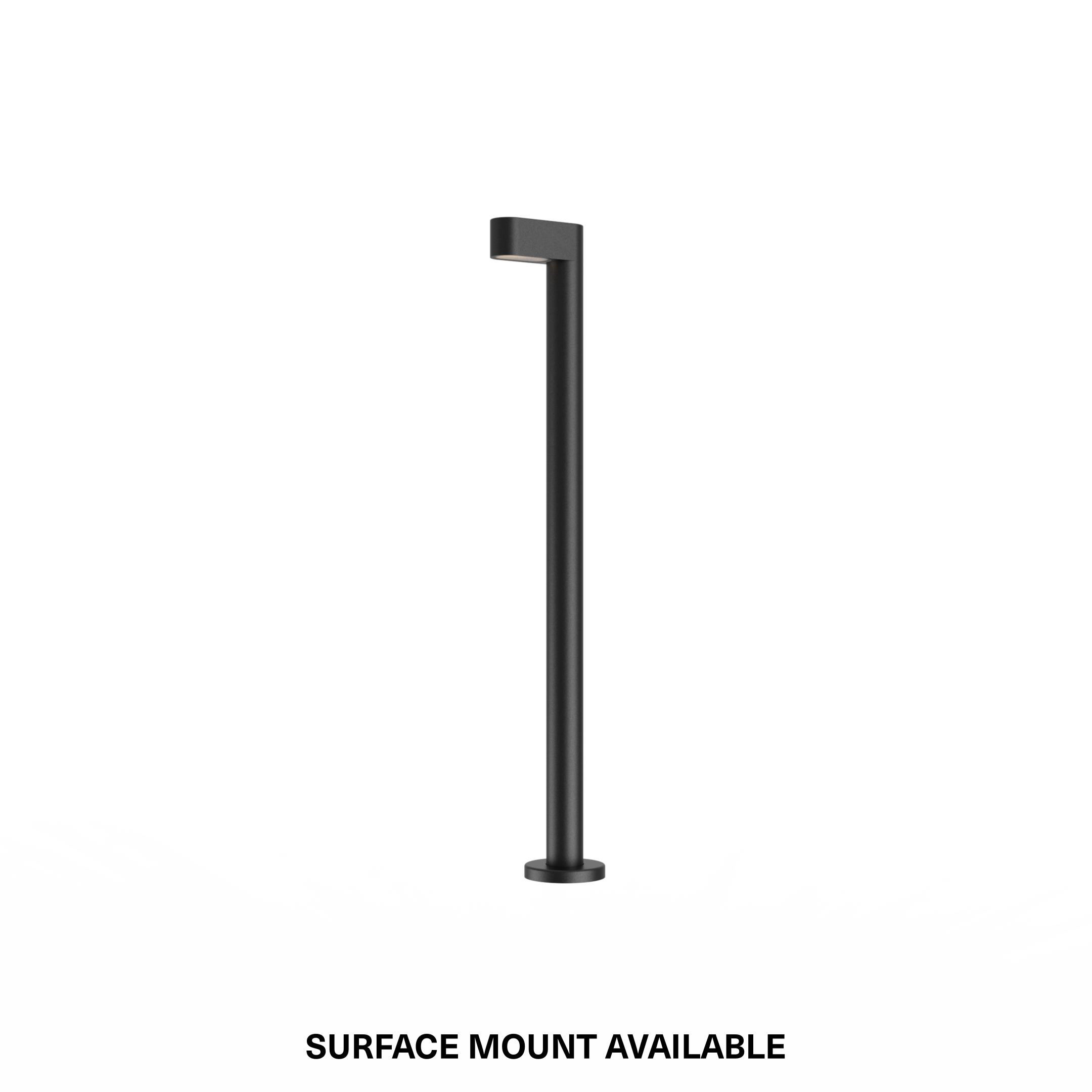 Minimalist offset path light designed for spreading light evenly across a pathway. - Image 9