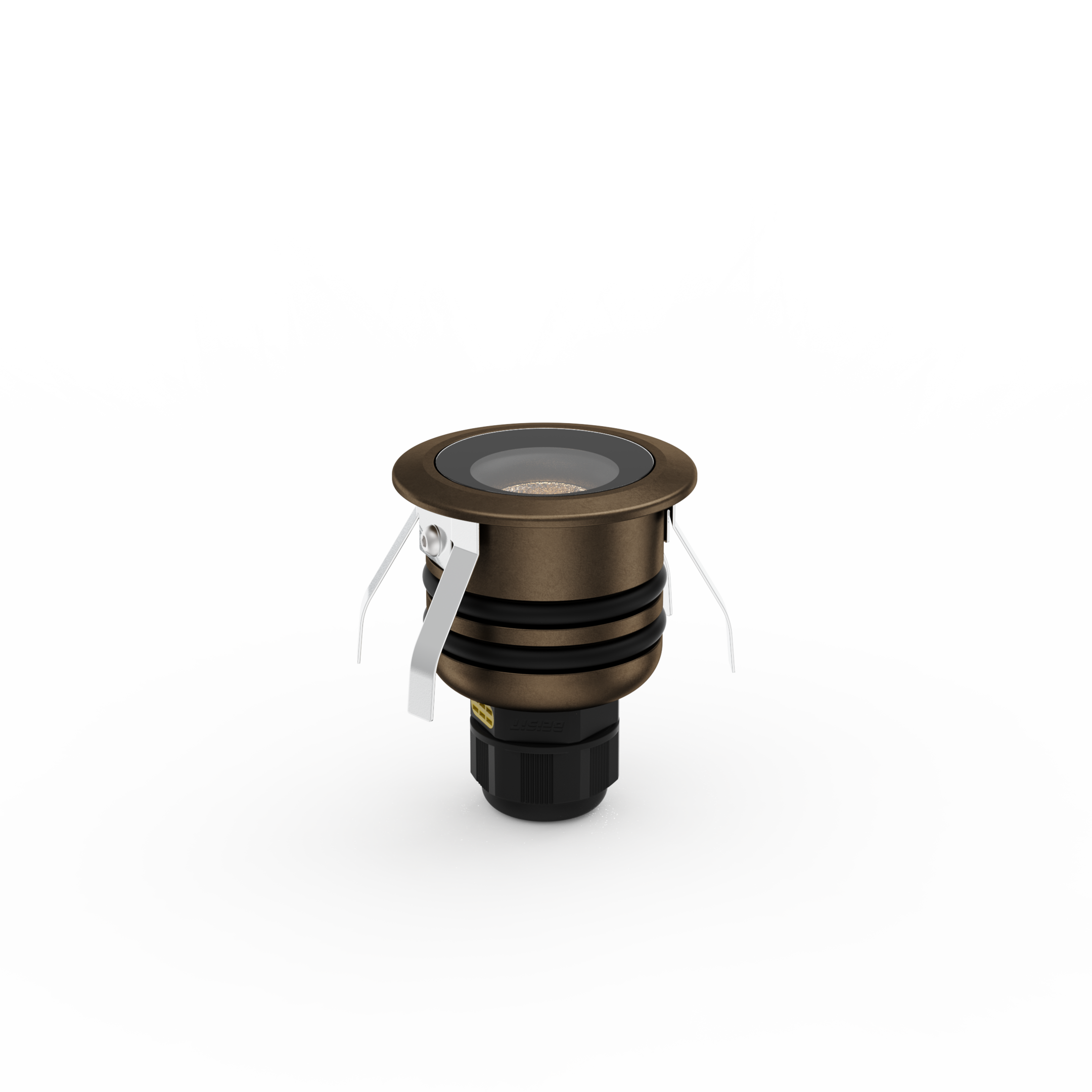 Mini in-ground uplight designed for secure mounting and longevity under foot traffic. - Image 9