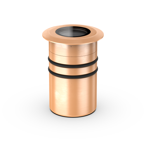 Solid cast brass inground uplight designed for 24V DC LED lighting. - Image 5