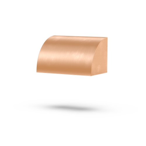 Compact brass step light designed for fitting on 90mm posts. - Image 5