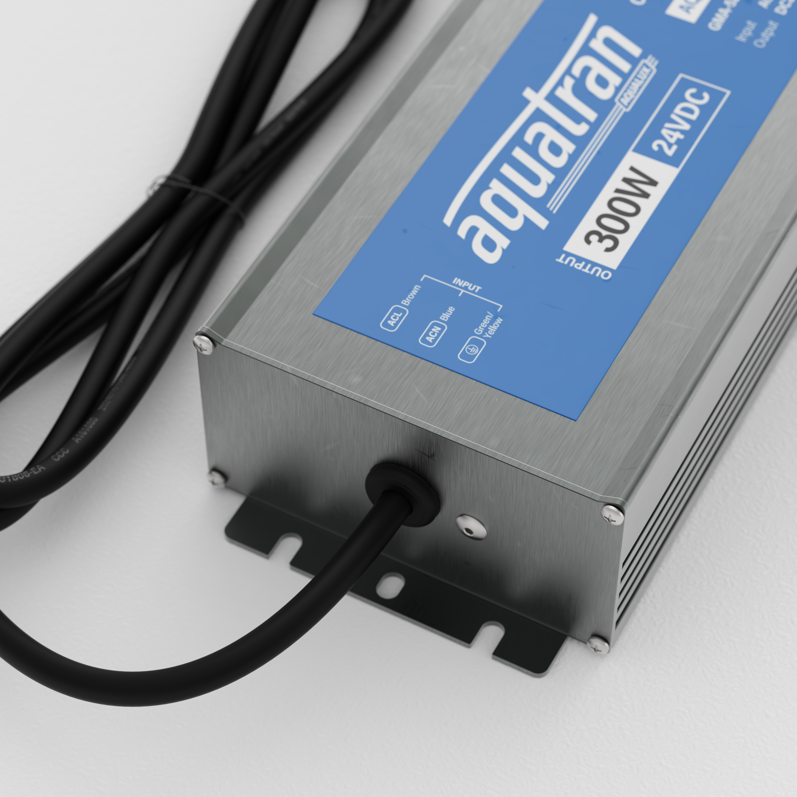 Aquatran 300W 24VDC Non-Dimming IP67 Power Supply - Image 4