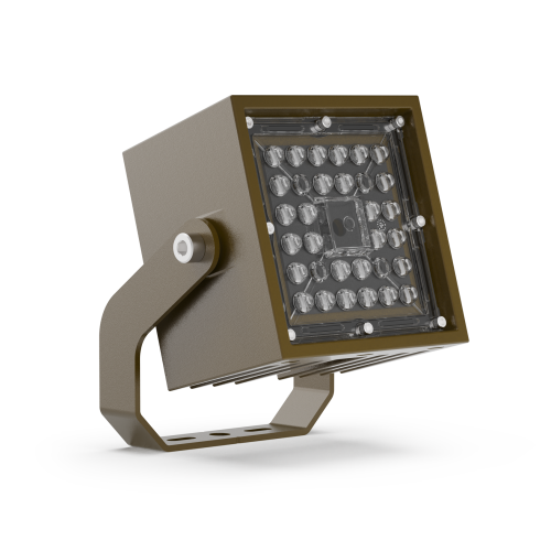 Compact aluminium projector designed for 24V DC medium, wide, and flood lighting. - Image 5
