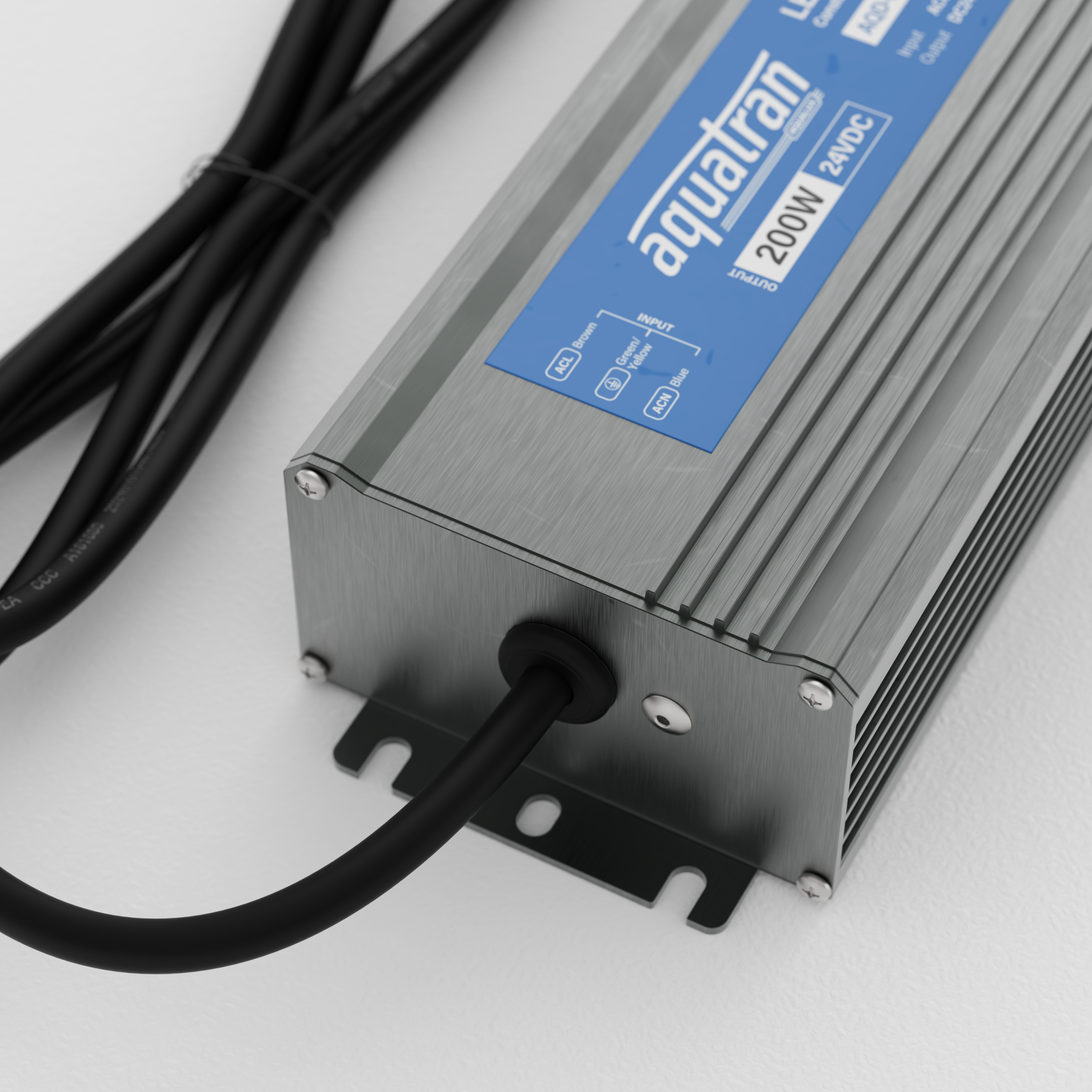Aquatran 200W 24VDC Non-Dimming IP67 Power Supply - Image 4