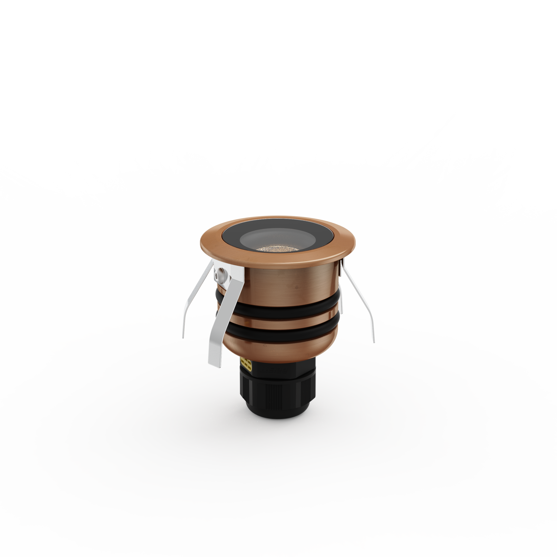 Mini in-ground uplight designed for secure mounting and longevity under foot traffic. - Image 10