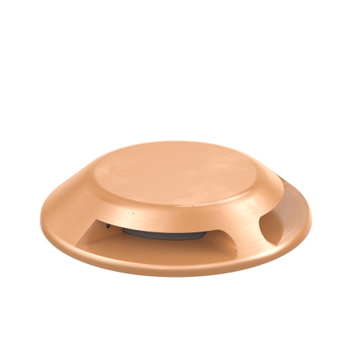 Brass surface mount grazing light designed for 180° spread runway lighting. - Image 5