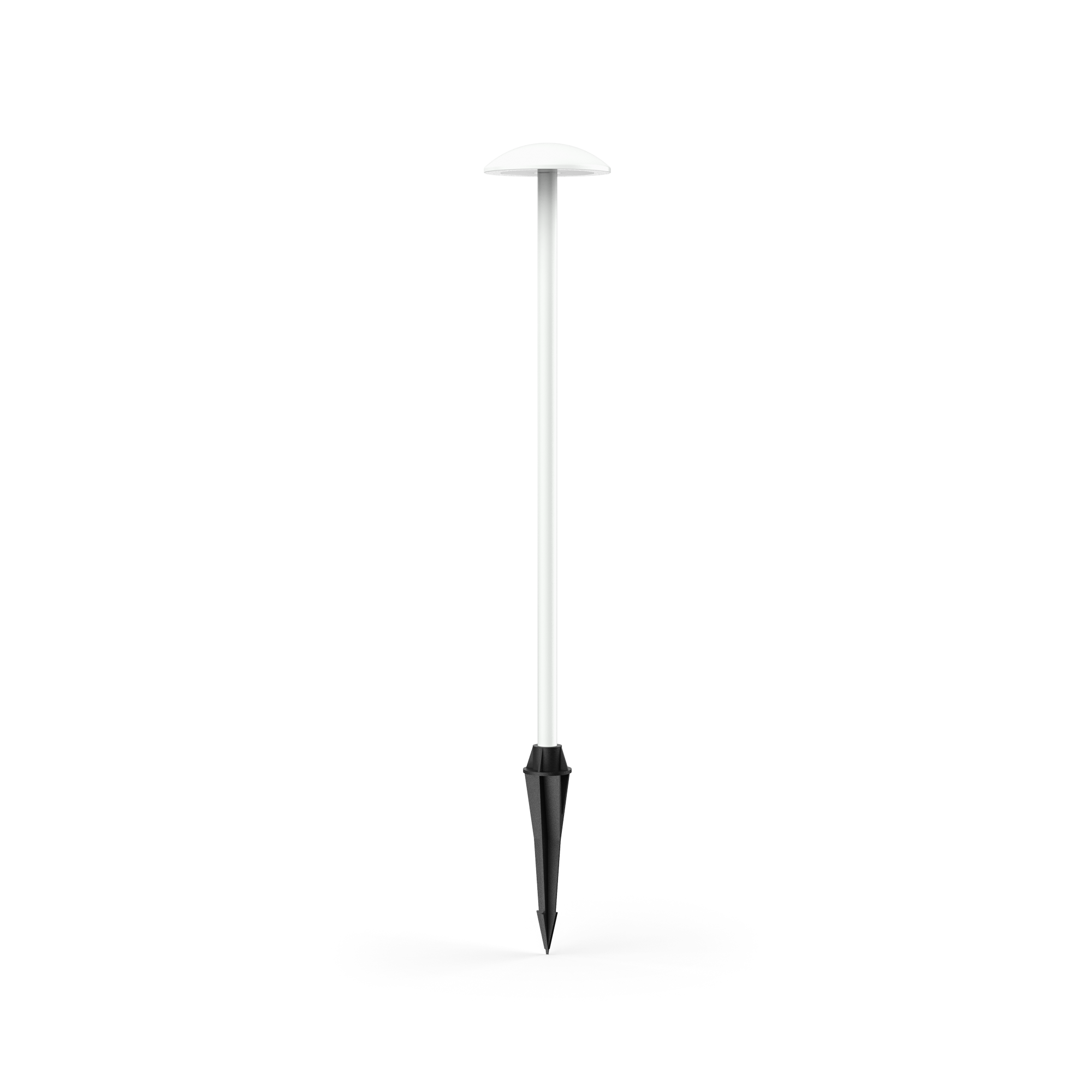 Center mount spike pathlight designed for full circle illumination of pathways and garden beds. - Image 4