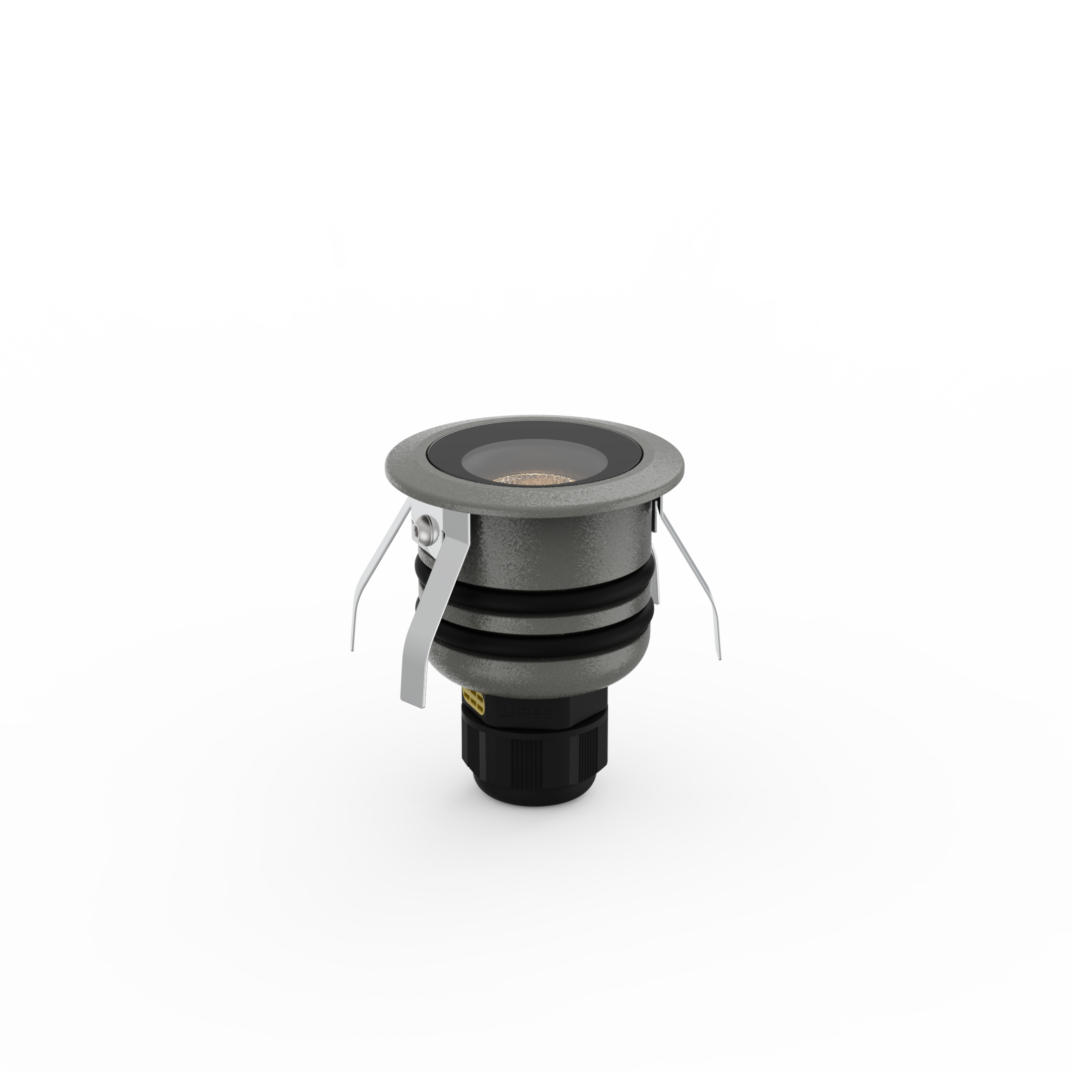 Mini in-ground uplight designed for secure mounting and longevity under foot traffic. - Image 4