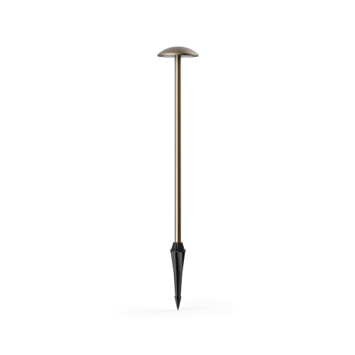 Center mount spike pathlight designed for full circle illumination of pathways and garden beds. - Image 3