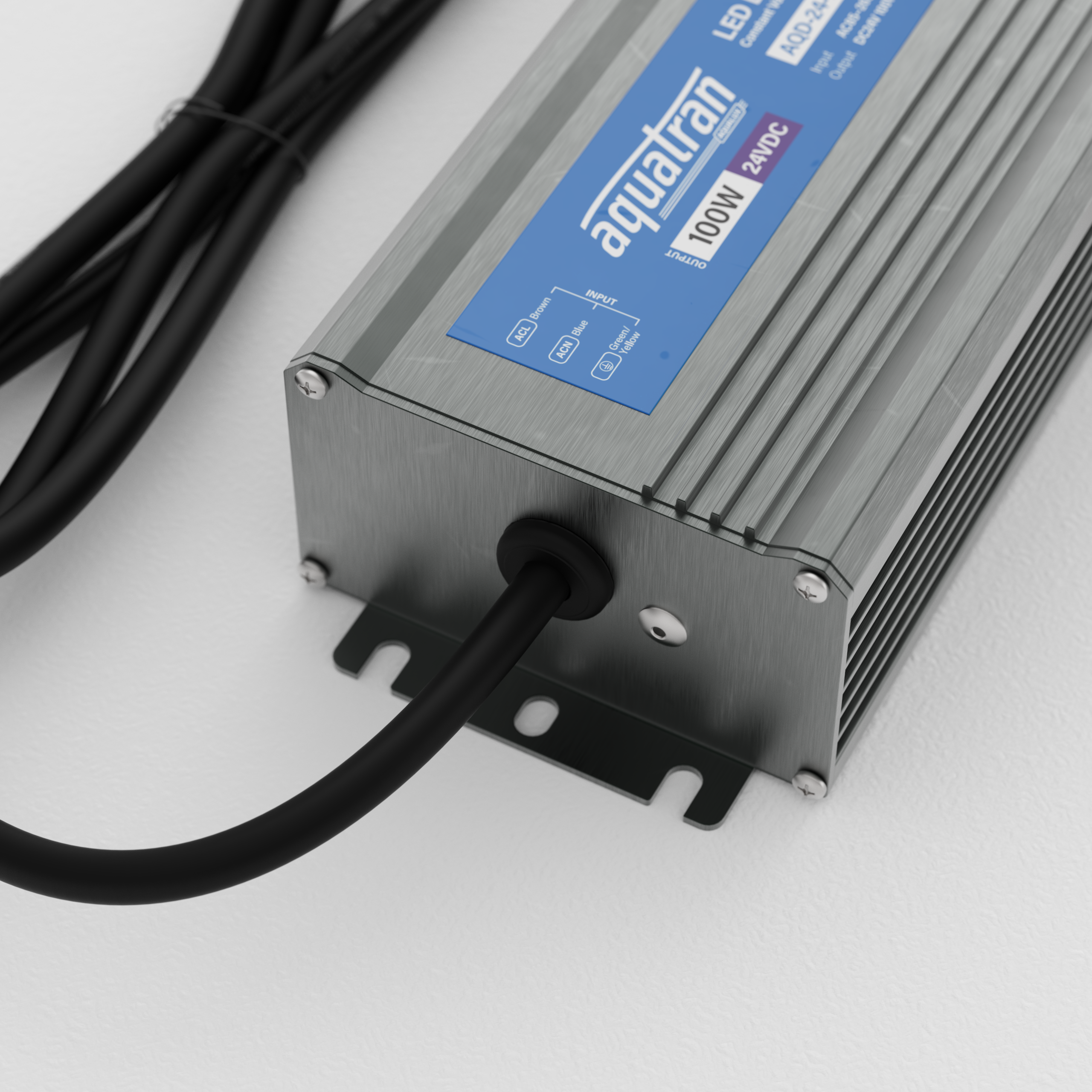 Aquatran 100W 24VDC TRIAC IP67 4KHZ PWM Power Supply - Image 4