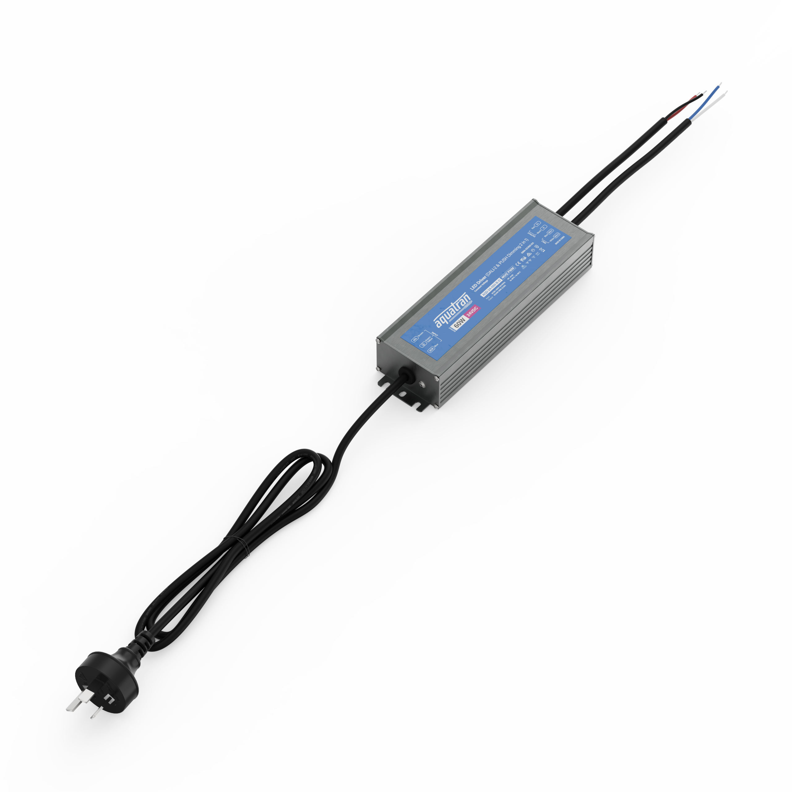 Aquatran 60W 24VDC DALI-2 IP67 4KHZ PWM Power Supply - Image 3