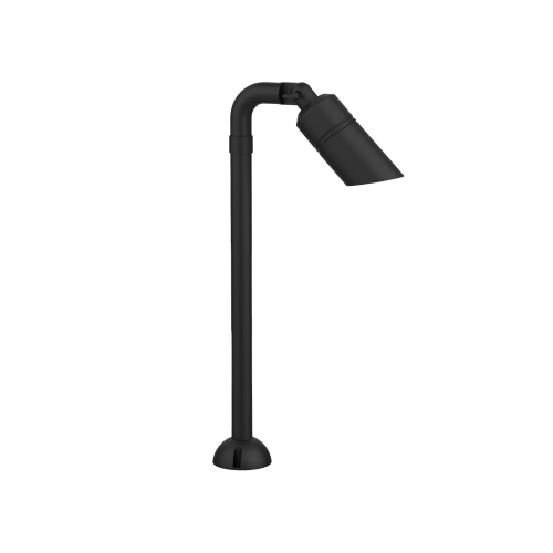 Adjustable solid cast brass pathlight designed for surface mount LED lighting. - Image 3