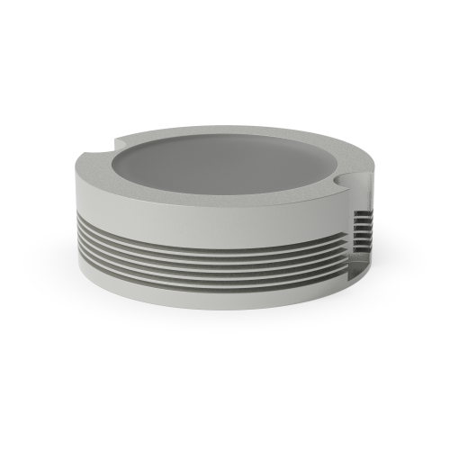 CNC machined aluminium pucklight designed for IP65 diffused projector lighting applications. - Image 3