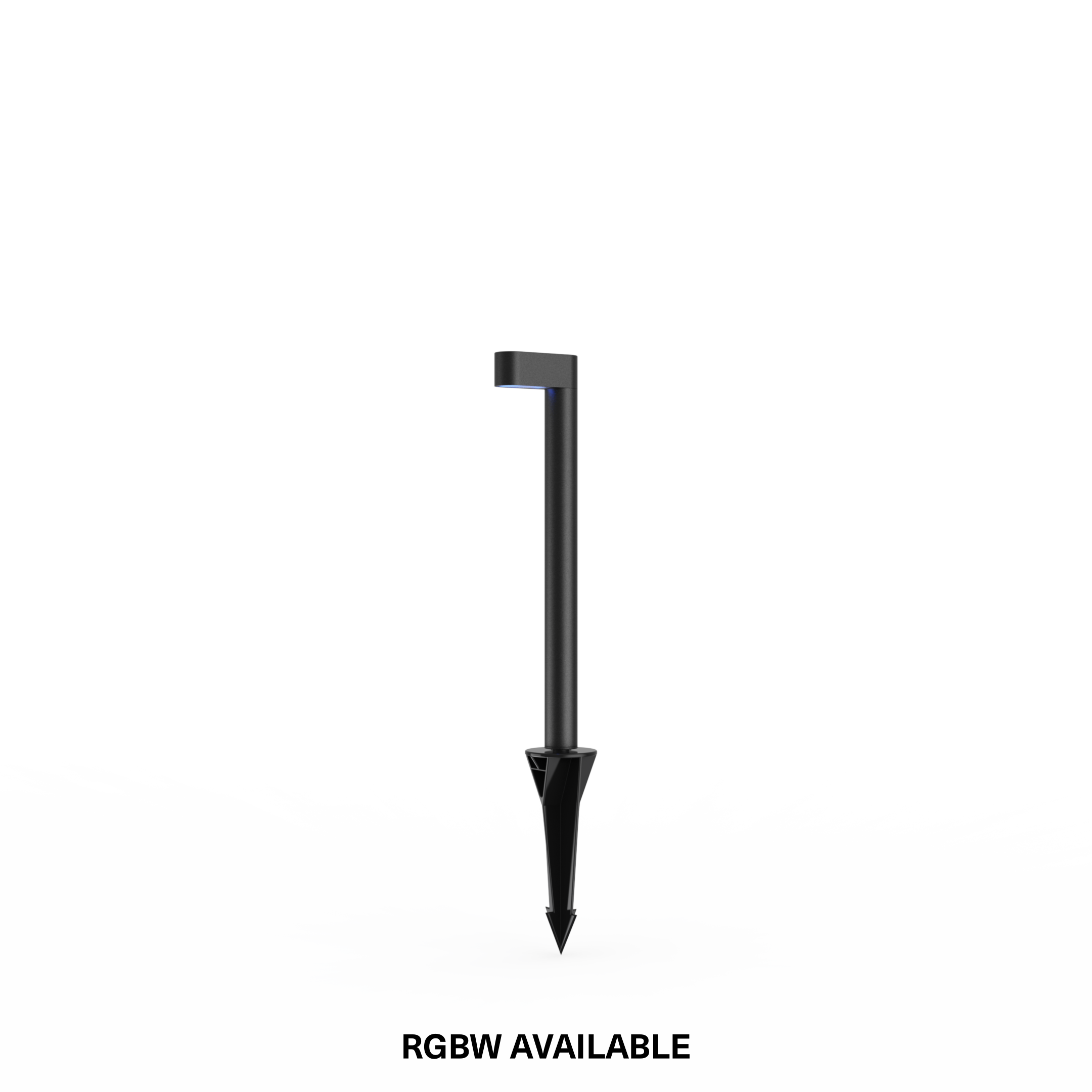 Minimalist offset spike pathlight designed for spreading light evenly across a pathway. - Image 8
